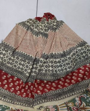 Off-White Traditional Block Print – Handblocked 3-Piece Set